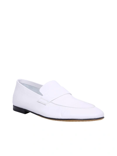 Officine Creative Airto 001 Leather Loafers In White