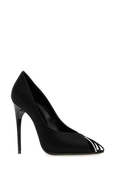 Shop Saint Laurent Heeled Shoes In Black