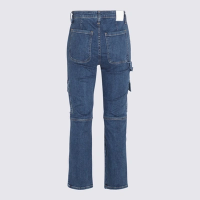 Simkhai Blue Cotton Jeans
