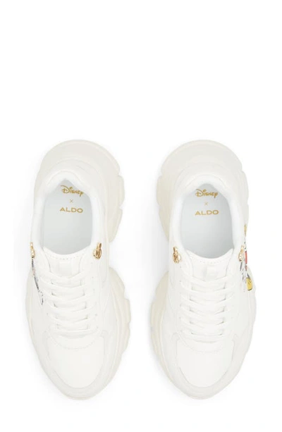 Shop Aldo X Disney 100 Trainer Sneaker In White