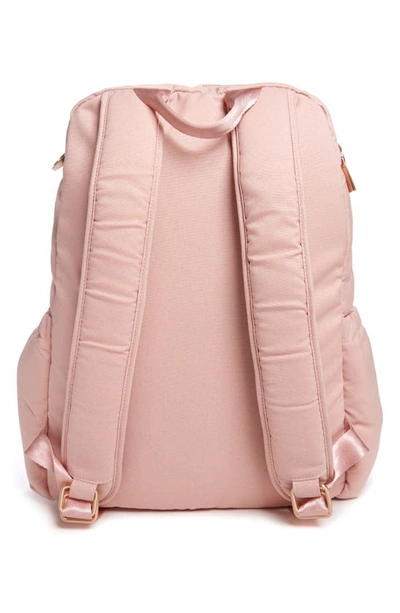 Shop Ju-ju-be Zealous Water Resistant Diaper Backpack In Blush