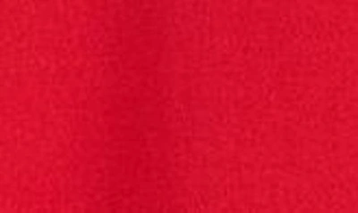 Tahari Asl Peplum Blazer & Tapered Pants Set In Red