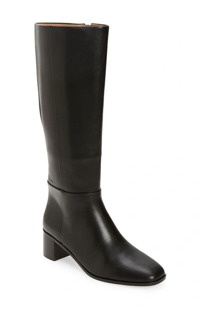 Shop Madewell The Monterey Tall Boot In True Black