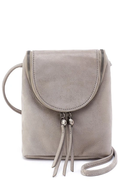 Shop Hobo Fern Saddle Bag In Granite Grey