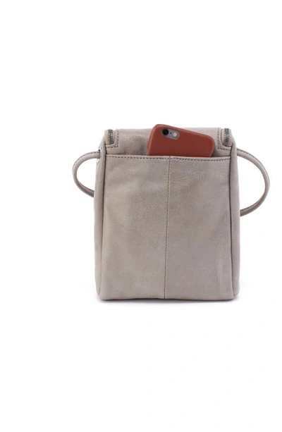 Shop Hobo Fern Saddle Bag In Granite Grey