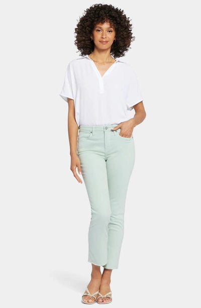Nydj Sheri Frayed Hem Slim Jeans In Fantasy Dream
