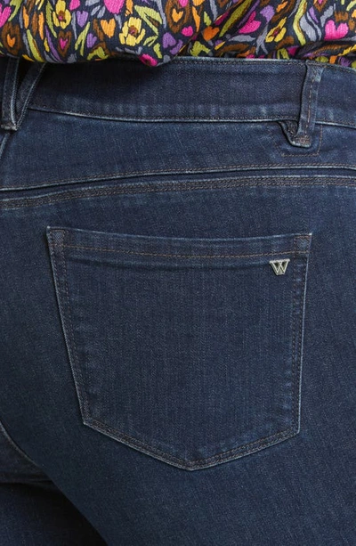 Shop Wit & Wisdom 'ab'solution High Waist Itty Bitty Bootcut Jeans In Indigo