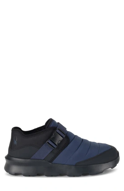Shop Spyder Norsk Water Resistant Insulated Slip-on Shoe In Midnight