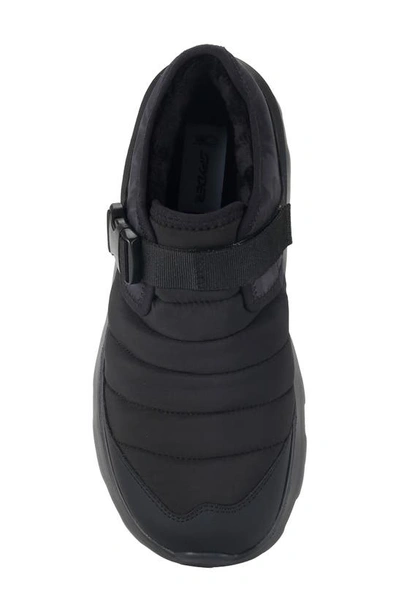 Shop Spyder Norsk Water Resistant Insulated Slip-on Shoe In Black