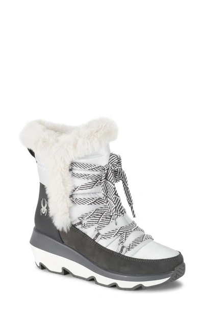 Shop Spyder Camden 2 Insulated Faux Fur Lined Boot In Grey