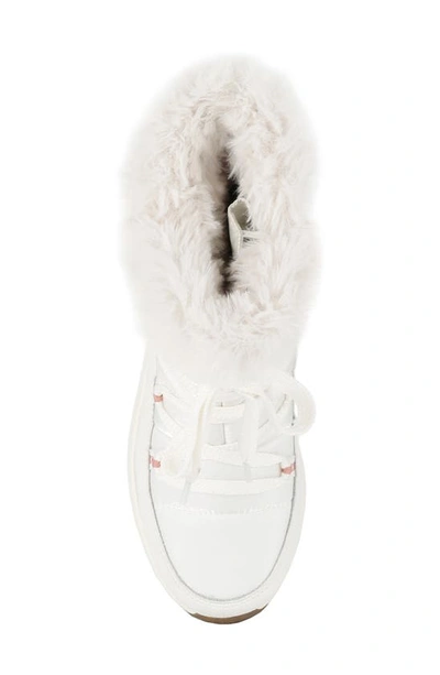 Shop Spyder Camden 2 Insulated Faux Fur Lined Boot In White
