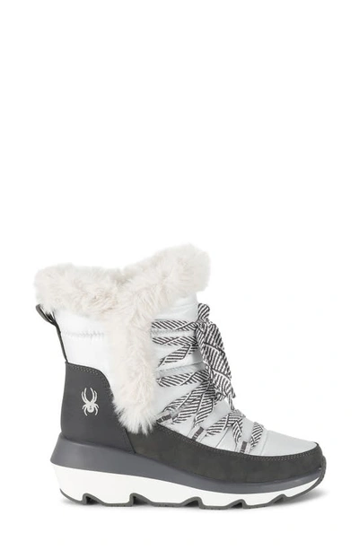 Shop Spyder Camden 2 Insulated Faux Fur Lined Boot In Grey