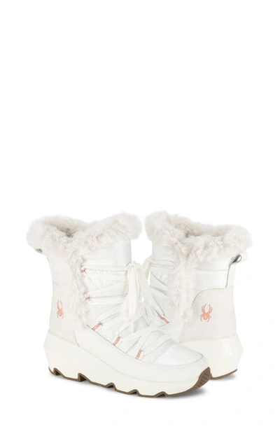 Shop Spyder Camden 2 Insulated Faux Fur Lined Boot In White