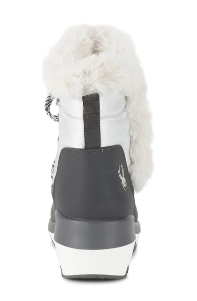 Shop Spyder Camden 2 Insulated Faux Fur Lined Boot In Grey