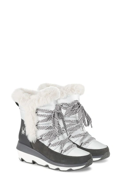 Shop Spyder Camden 2 Insulated Faux Fur Lined Boot In Grey