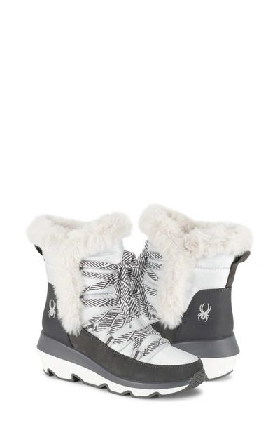 Shop Spyder Camden 2 Insulated Faux Fur Lined Boot In Grey