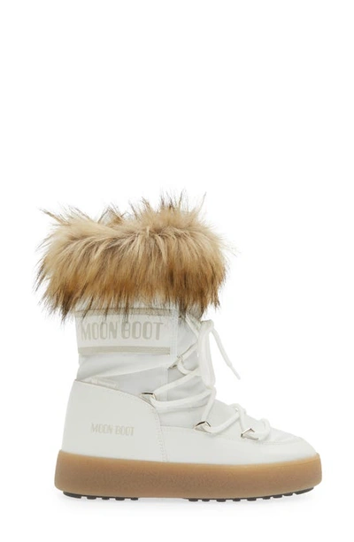 Shop Moon Boot Ltrack Monaco Water Resistant ® In White