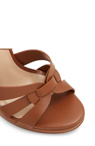 Shop Aldo Afaoni Ankle Strap Platform Sandal In Other Brown