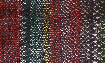 Hobo Vida Wristlet In Holiday Stripe