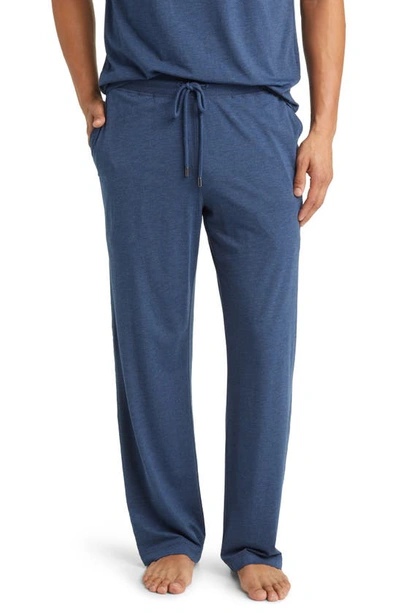 Shop Daniel Buchler Knit Pajama Pants In Dark Denim