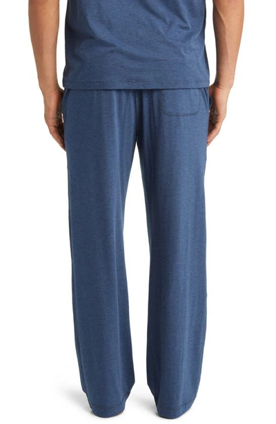 Shop Daniel Buchler Knit Pajama Pants In Dark Denim