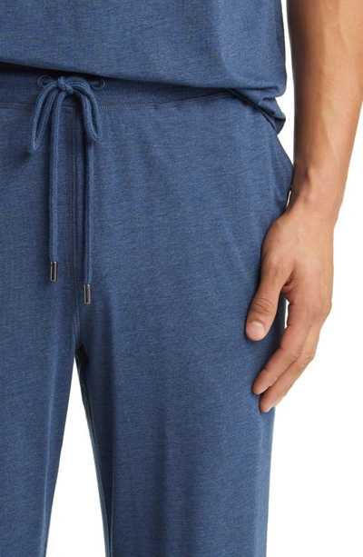 Shop Daniel Buchler Knit Pajama Pants In Dark Denim