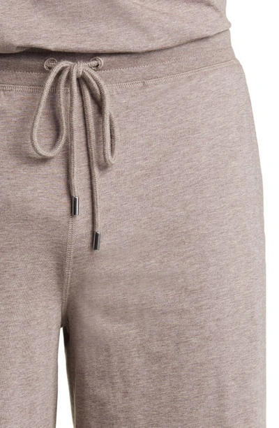 Daniel Buchler Knit Pajama Shorts In Coffee