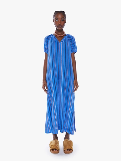 Shop Mother The Beach Please Tunic Catch My Drift Dress (also In L) In Blue