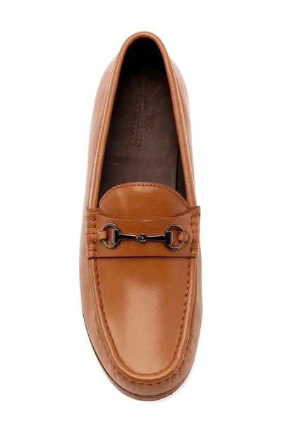 Shop Anthony Veer Filmore Bit Loafer In Walnut