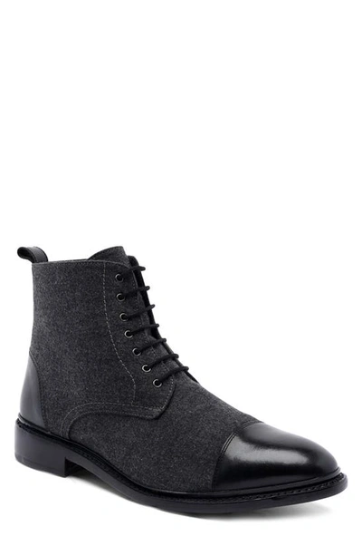 Anthony Veer Monroe Cap Toe Boot In Grey
