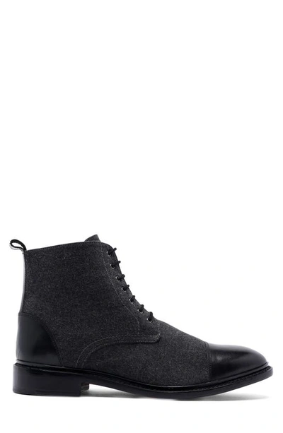 Anthony Veer Monroe Cap Toe Boot In Grey