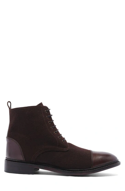 Anthony Veer Monroe Cap Toe Boot In Brown
