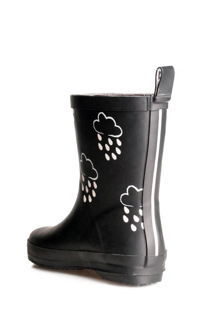 Nomad Kids' Color Changing Rain Boot In Black Clouds