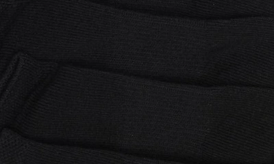Shop Nordstrom 5-pack Tab Back Ankle Socks In Black