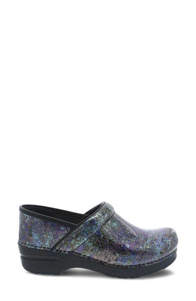 Shop Dansko Professional Clog In Metallic Ink