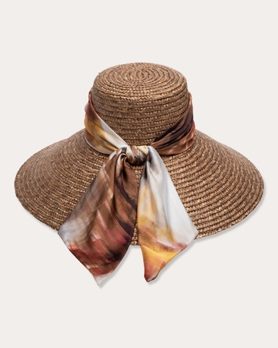Shop Eugenia Kim Women's Mirabel Straw Sun Hat In Brown
