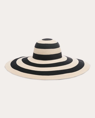 Shop Eugenia Kim Women's Sunny Wide-brim Sun Hat In Ivory/black
