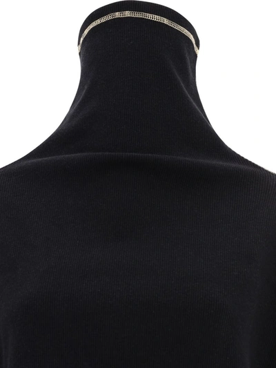 Shop Baserange "camer" Turtleneck In Black