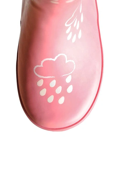 Nomad Kids' Color Changing Rain Boot In Pink Clouds