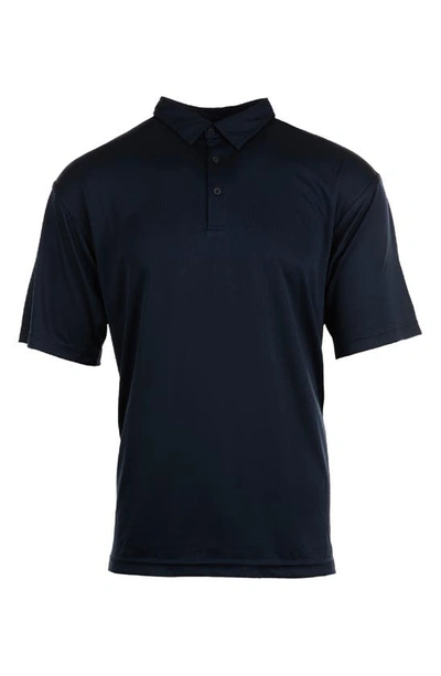 Burnside Burn Golf Polo In Navy