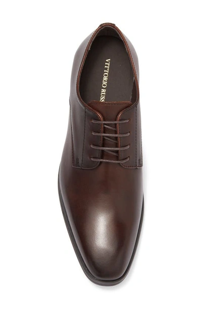 Shop Vittorio Russo Regent Derby In Valentina Dk Brown