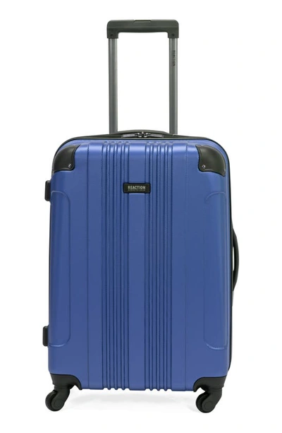 Shop Kenneth Cole Out Of Bounds Hardshell 24" Four-wheel Spinner Suitcase In Cobalt