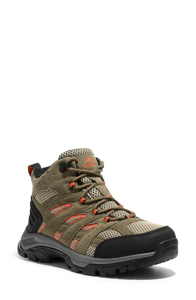 Nortiv8 Waterproof Hiking Boot In Brown/ Orange