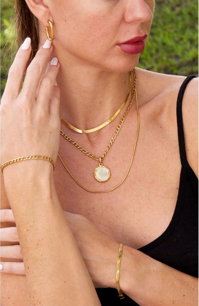 Savvy Cie Jewels 9-piece Jewelry Gift Set In Yellow Gold