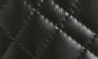 Kurt Geiger Brixton Quilted Belt Bag In Black