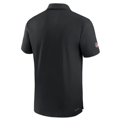 Shop Nike Black Pittsburgh Steelers Sideline Coaches Performance Polo