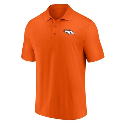 Shop Fanatics Branded Orange Denver Broncos Component Polo