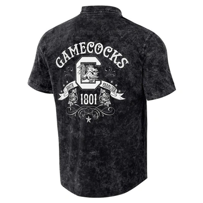 Shop Darius Rucker Collection By Fanatics Black South Carolina Gamecocks Team Color Button-up Shirt