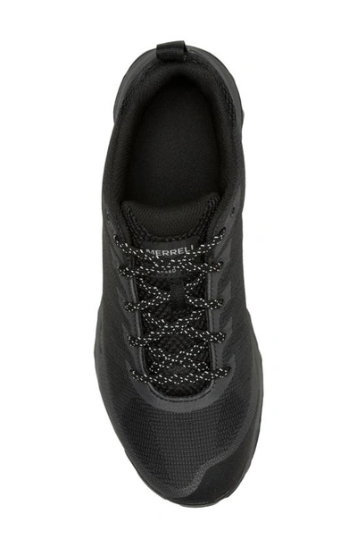 Shop Merrell Speed Hiking Shoe In Black/ Asphalt
