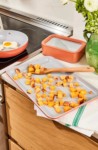 Shop Caraway Nonstick Ceramic Medium Baking Sheet In Slate